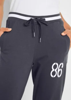 Pantalón de chándal 3/4 de mezcla de algodón