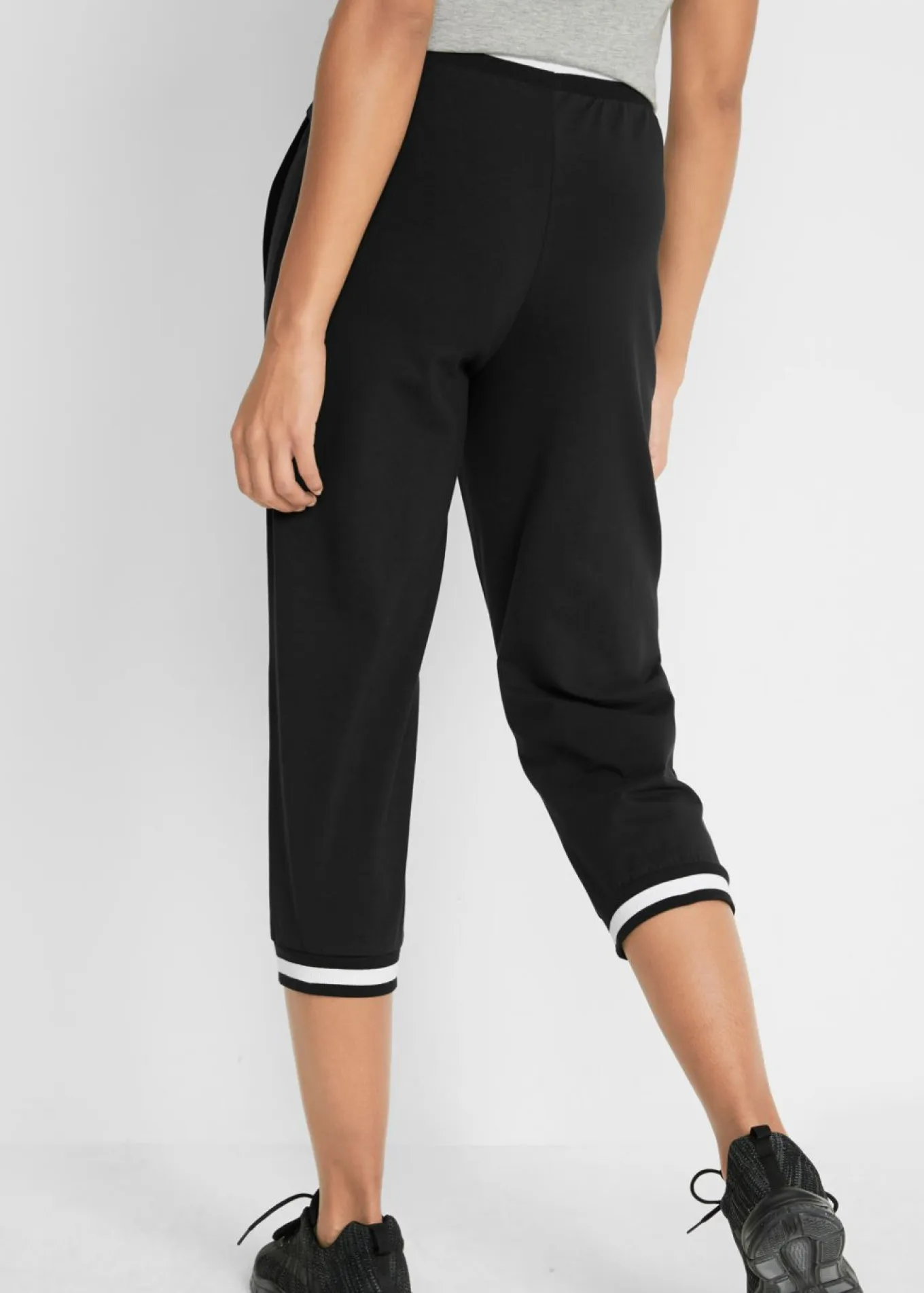 Pantalón de chándal 3/4 de mezcla de algodón