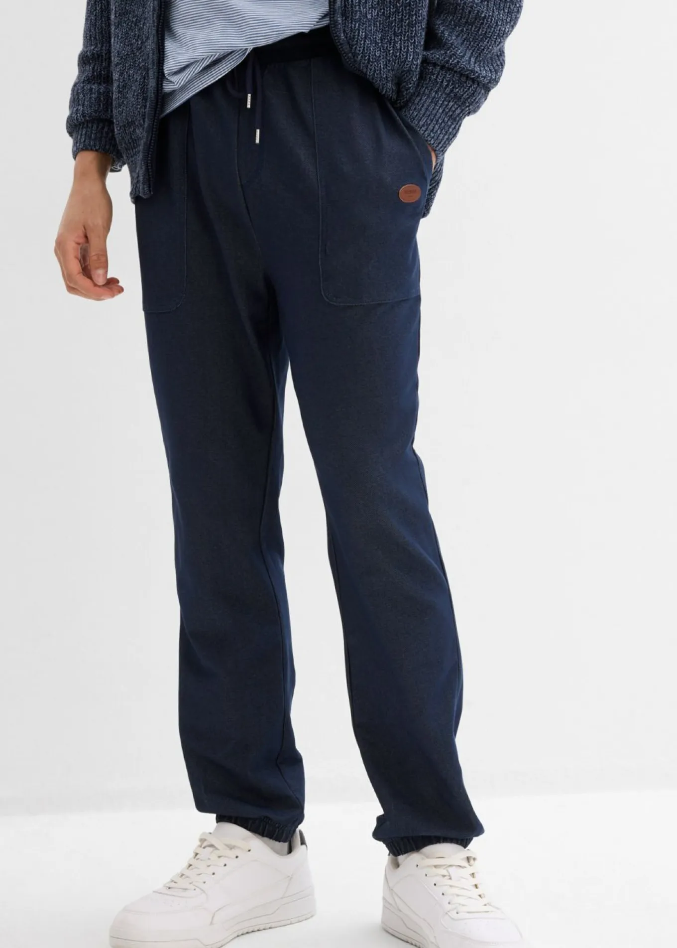 Pantalón de chándal con aspecto vaquero