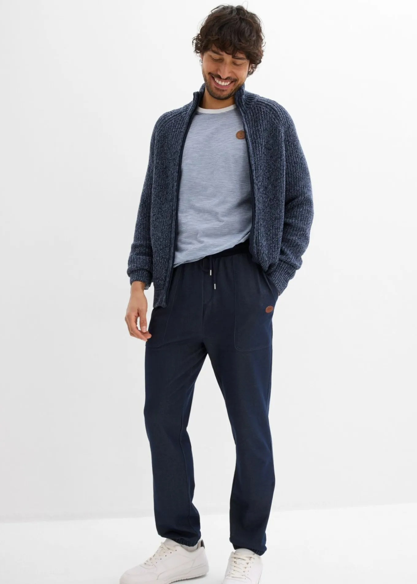 Pantalón de chándal con aspecto vaquero