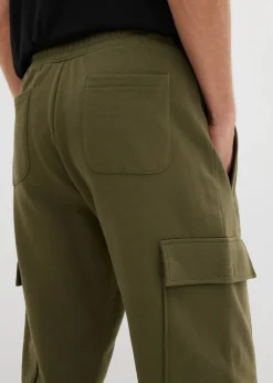 Pantalón de chándal con bolsillos tipo cargo y corte holgado