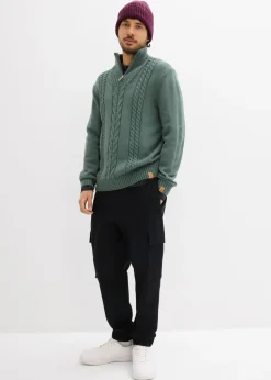 Pantalón de chándal con bolsillos tipo cargo y corte holgado