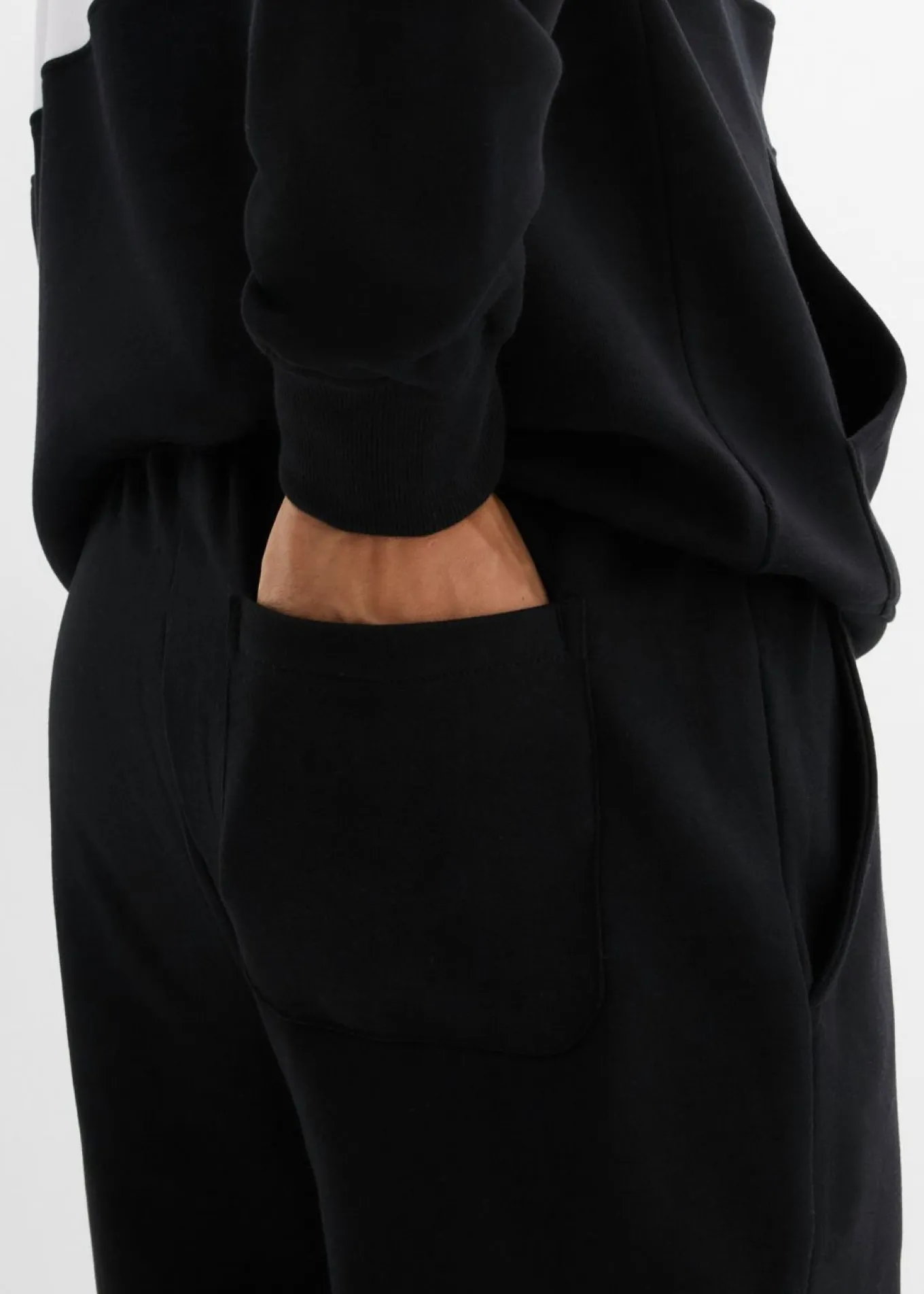 Pantalón de chándal con cintura de canalé
