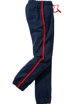 Pantalón de chándal con detalles en contraste