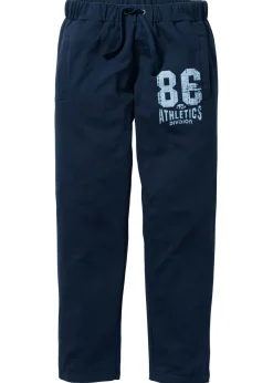 Pantalón de chándal con detalles deportivos de algodón orgánico puro