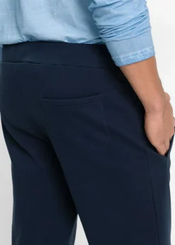 Pantalón de chándal con detalles deportivos de algodón orgánico puro