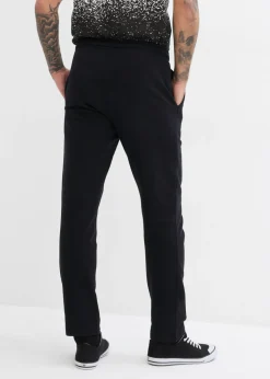 Pantalón de chándal con interior suave y dobladillo recto