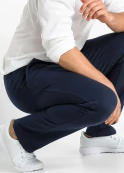 Pantalón de chándal con interior suave y dobladillo recto