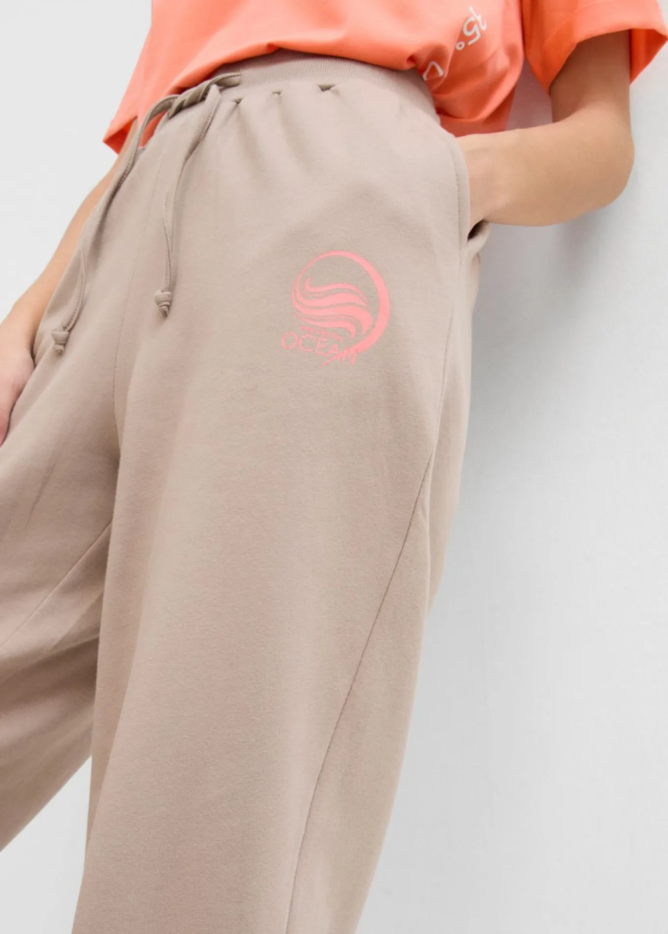 Pantalón de chándal de algodón puro