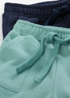 Pantalón de chándal de algodón orgánico puro (2 unidades)
