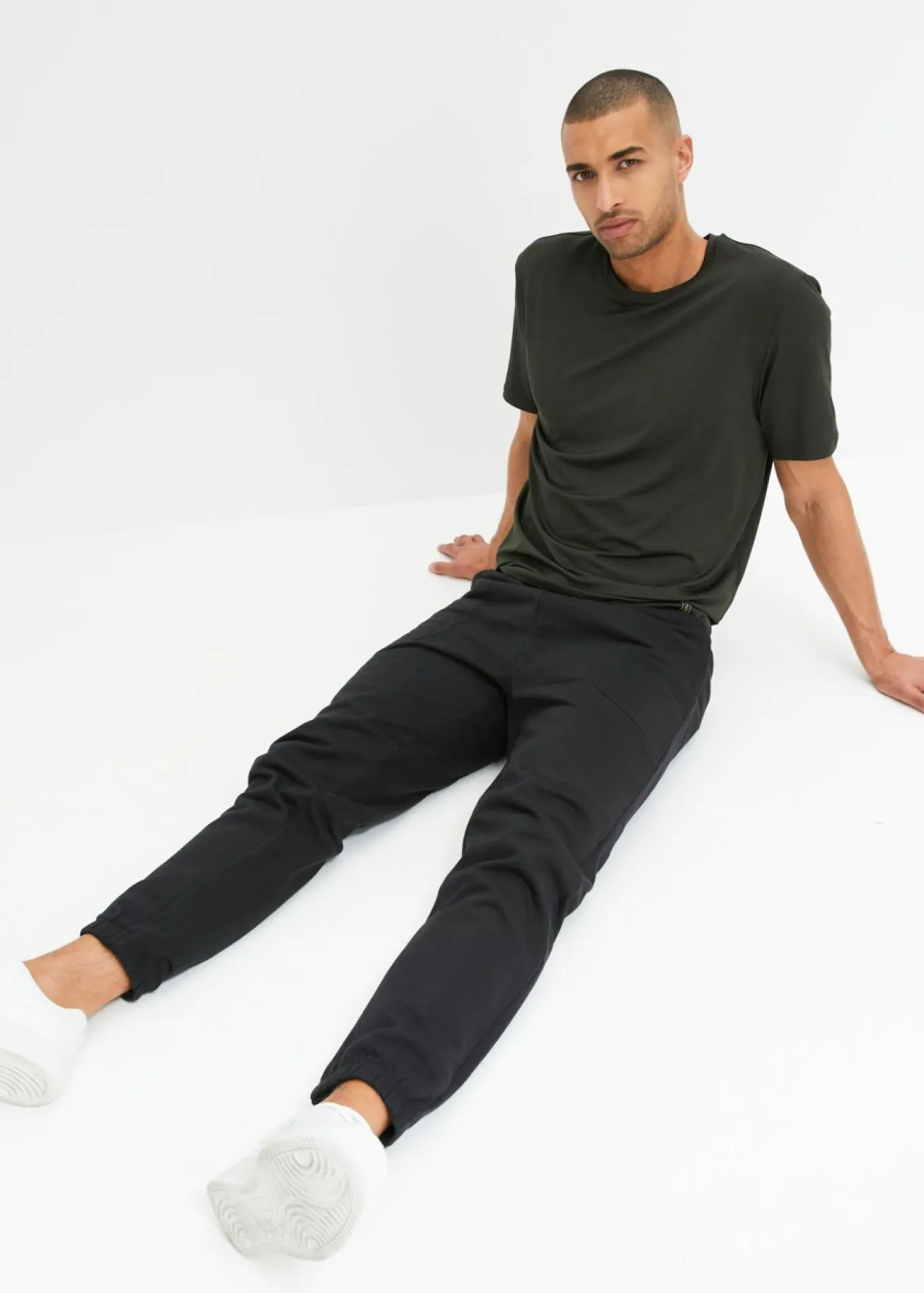 Pantalón de chándal de algodón orgánico puro