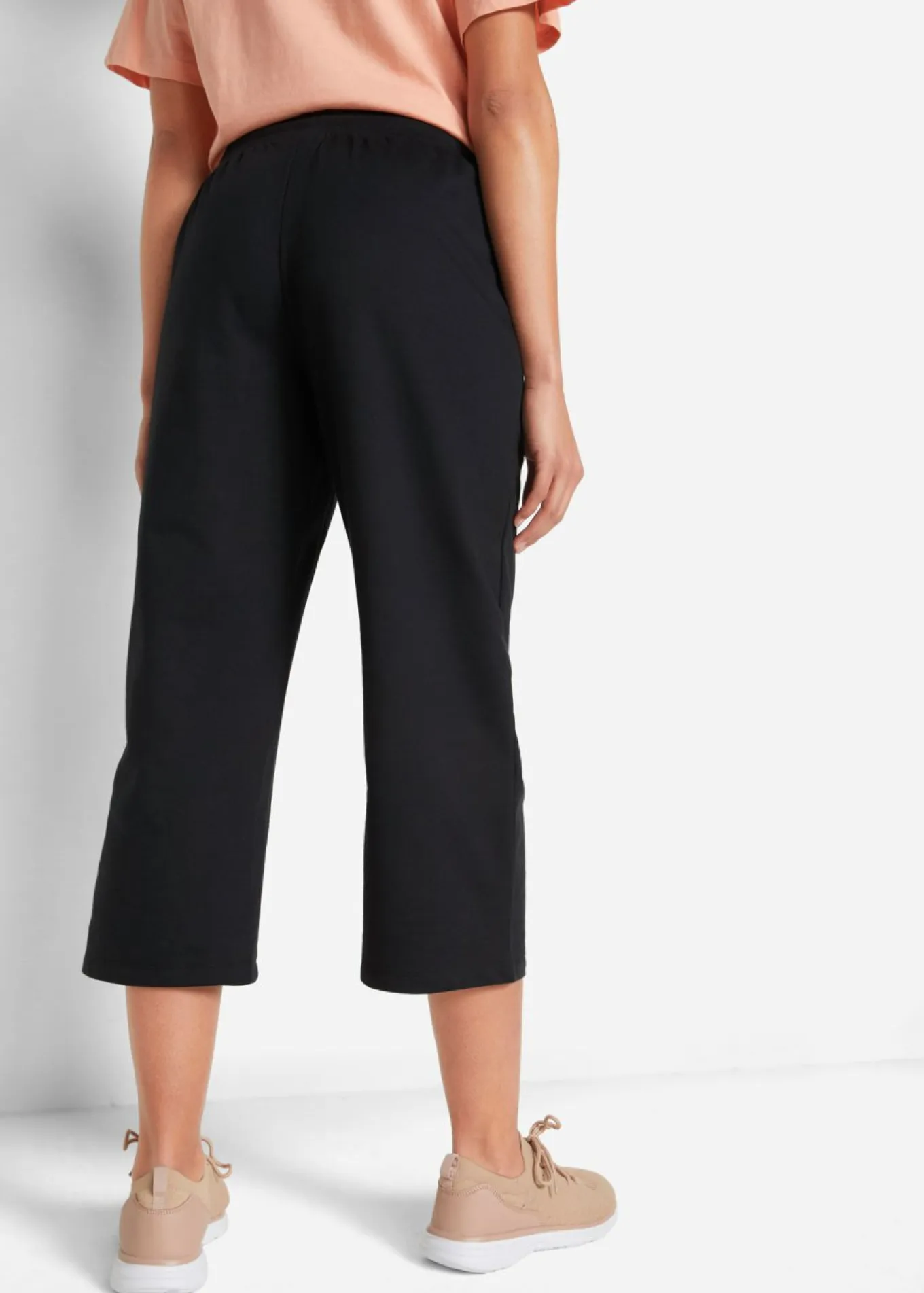 Pantalón de chándal de algodón orgánico hasta la pantorrilla