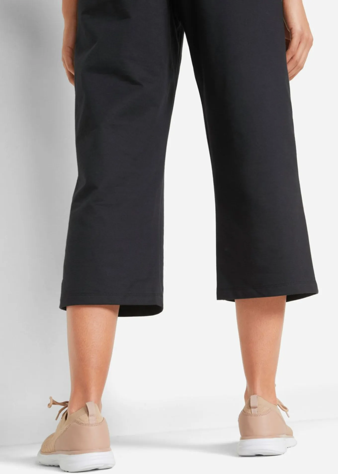 Pantalón de chándal de algodón orgánico hasta la pantorrilla