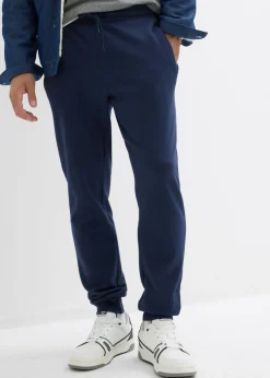 Pantalón de chándal de algodón orgánico puro con corte regular