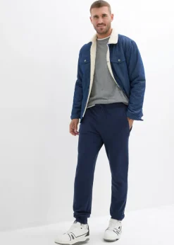 Pantalón de chándal de algodón orgánico puro con corte regular