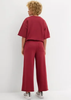 Pantalón de chándal de algodón orgánico con largo capri