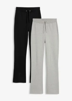 Pantalón de chándal de algodón orgánico puro (2 unidades)