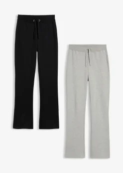 Pantalón de chándal de algodón orgánico puro (2 unidades)