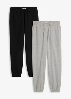 Pantalón de chándal de algodón orgánico puro (2 unidades)