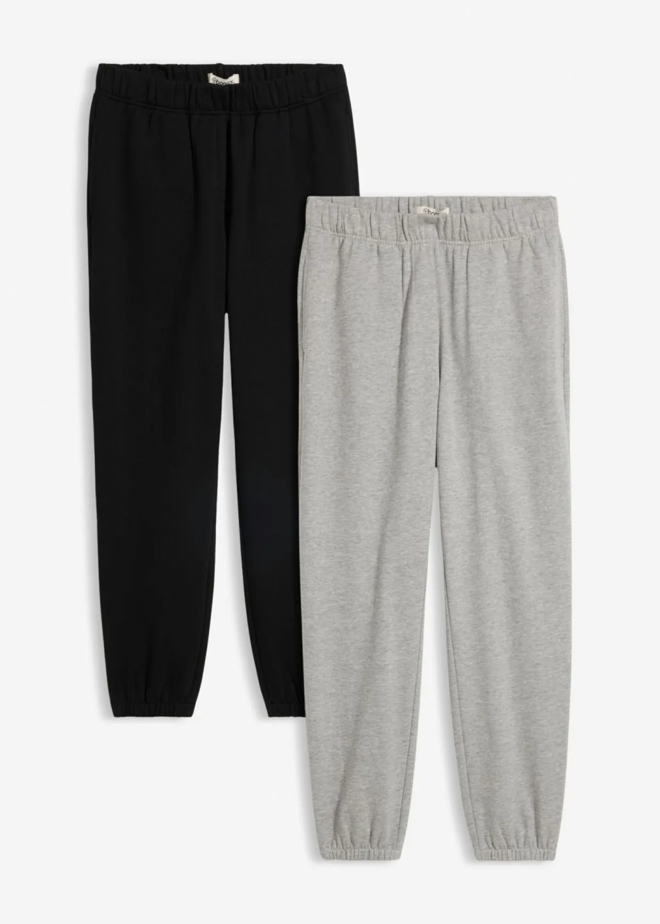 Pantalón de chándal de algodón orgánico puro (2 unidades)