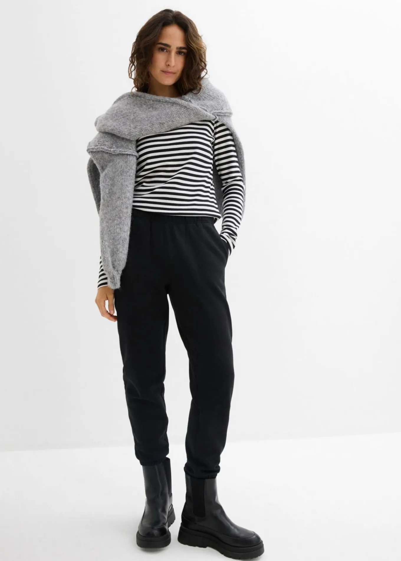 Pantalón de chándal de algodón orgánico puro (2 unidades)