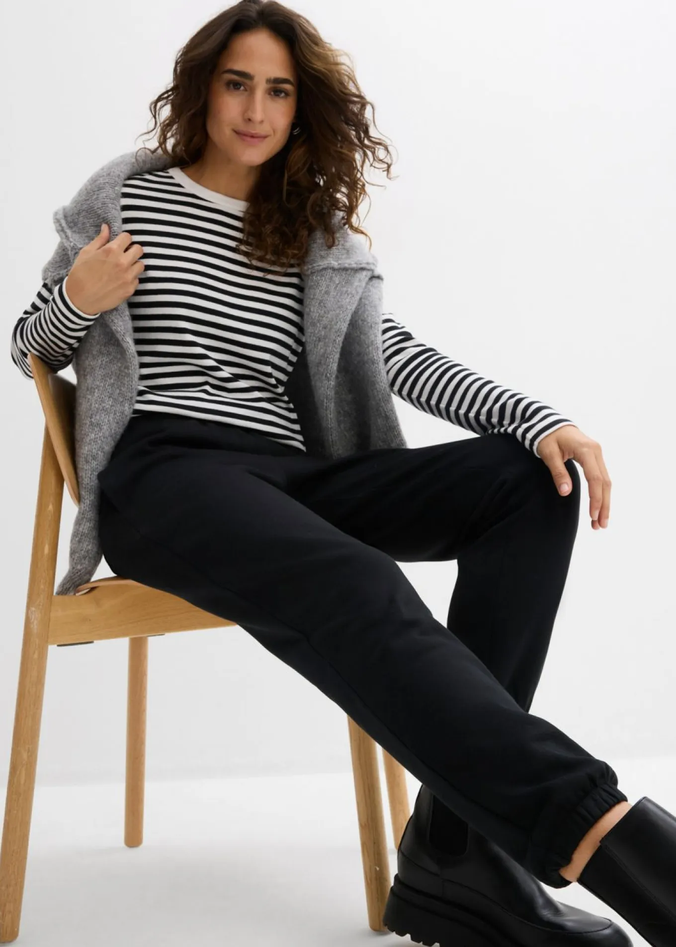 Pantalón de chándal de algodón orgánico puro (2 unidades)
