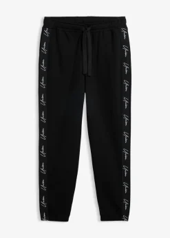 Pantalón de chándal de algodón orgánico puro, loose fit
