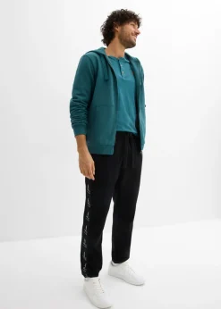 Pantalón de chándal de algodón orgánico puro, loose fit