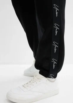 Pantalón de chándal de algodón orgánico puro, loose fit