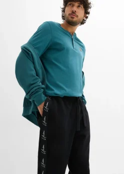 Pantalón de chándal de algodón orgánico puro, loose fit