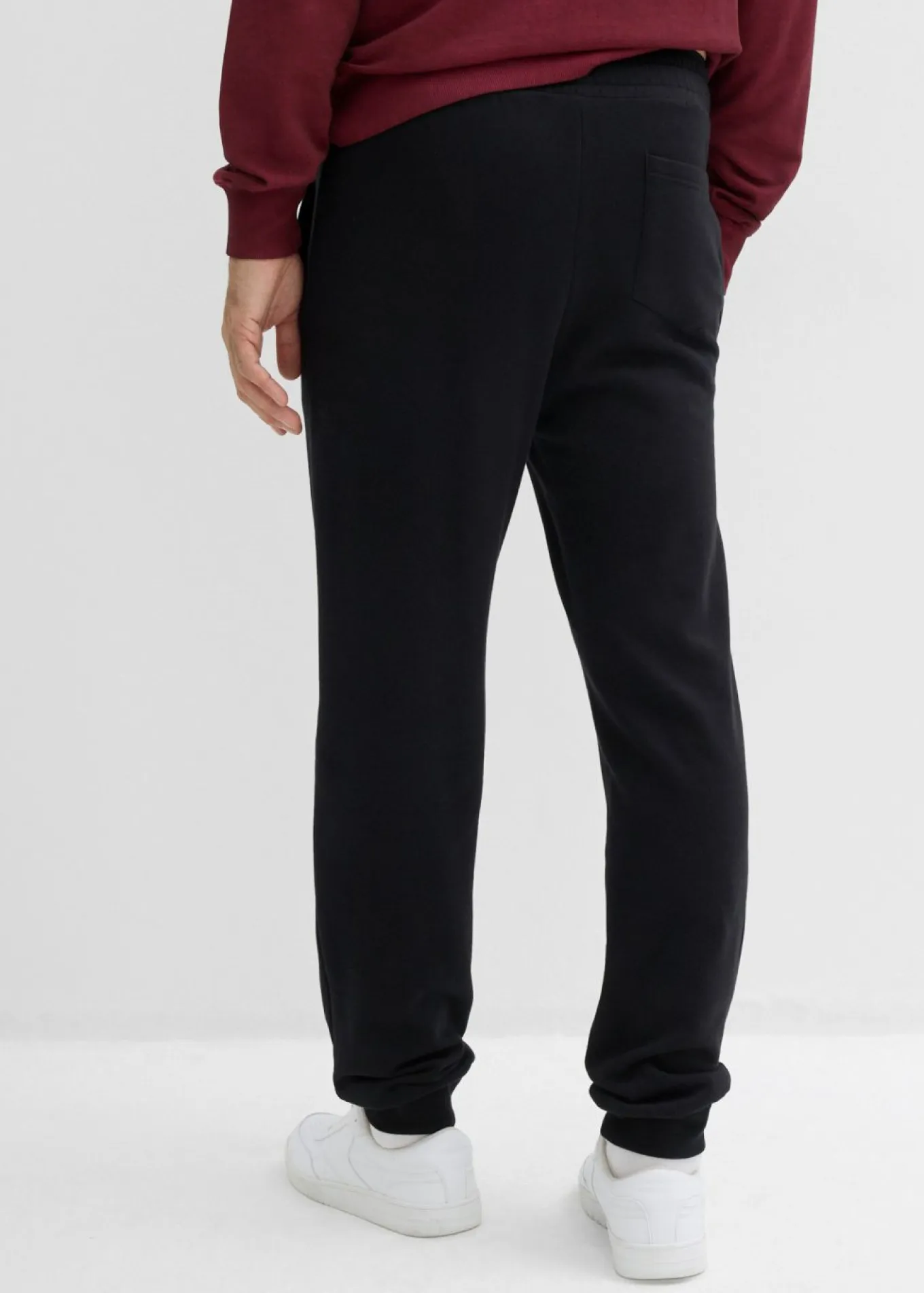 Pantalón de chándal de algodón orgánico puro con corte regular