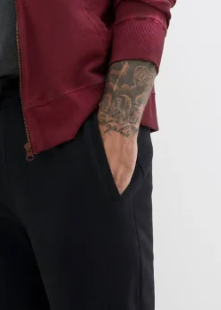 Pantalón de chándal de algodón orgánico puro con corte regular