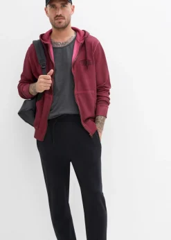 Pantalón de chándal de algodón orgánico puro con corte regular