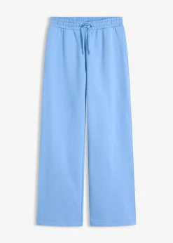 Pantalón de chándal de algodón orgánico puro con cintura alta
