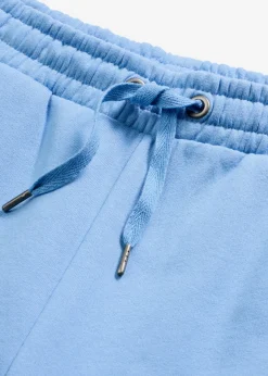 Pantalón de chándal de algodón orgánico puro con cintura alta