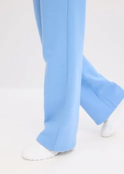 Pantalón de chándal de algodón orgánico puro con cintura alta