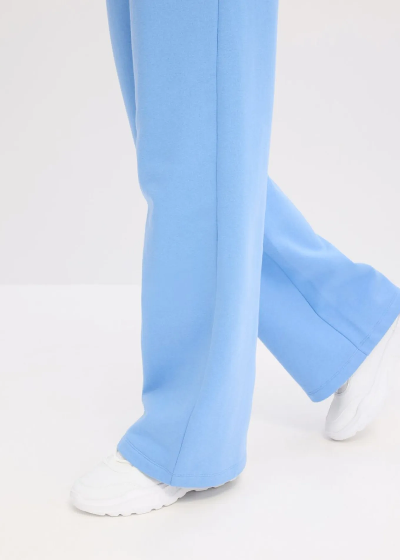 Pantalón de chándal de algodón orgánico puro con cintura alta