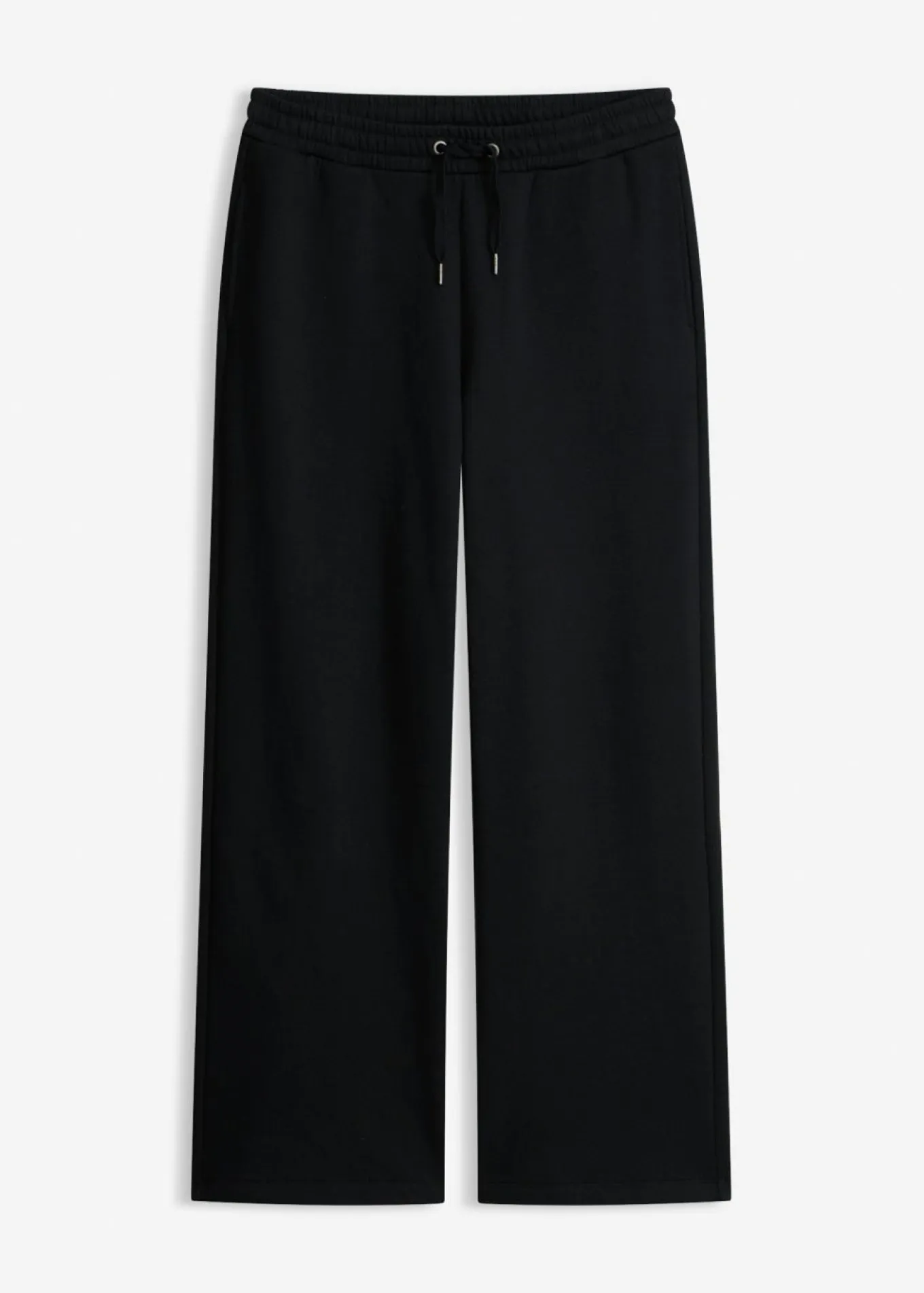 Pantalón de chándal de algodón orgánico puro con cintura alta
