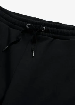 Pantalón de chándal de algodón orgánico puro con cintura alta