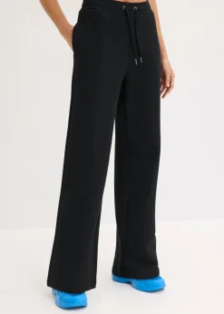 Pantalón de chándal de algodón orgánico puro con cintura alta