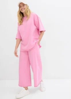 Pantalón de chándal de algodón orgánico con largo capri