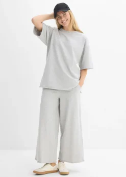 Pantalón de chándal de algodón orgánico con largo capri