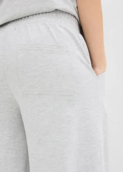 Pantalón de chándal de algodón orgánico con largo capri