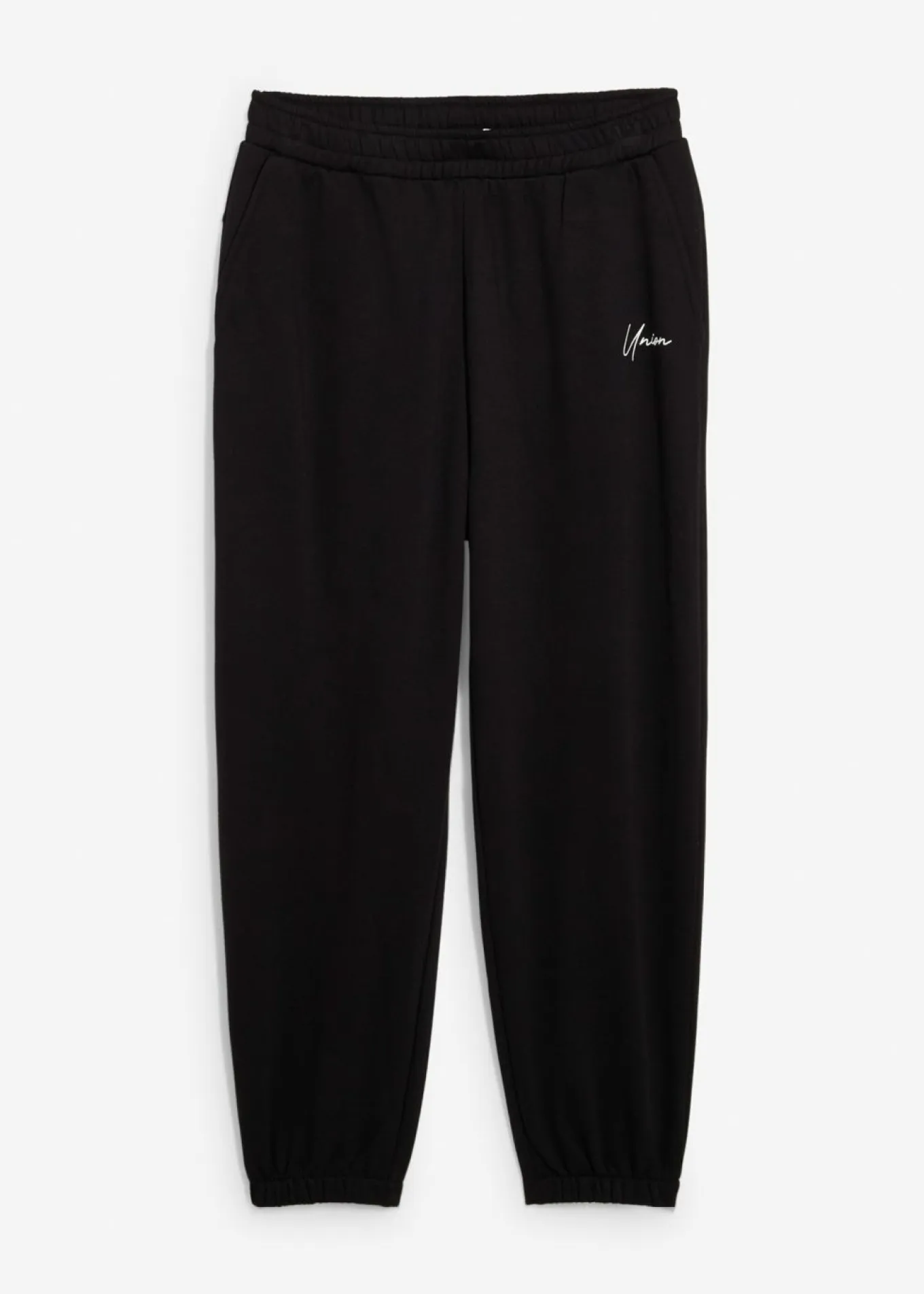 Pantalón de chándal de algodón puro con corte holgado
