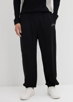 Pantalón de chándal de algodón puro con corte holgado