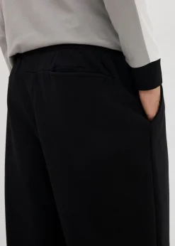 Pantalón de chándal de algodón puro con corte holgado