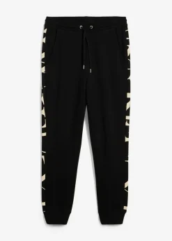 Pantalón de chándal de algodón orgánico puro con inserto