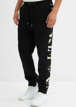 Pantalón de chándal de algodón orgánico puro con inserto