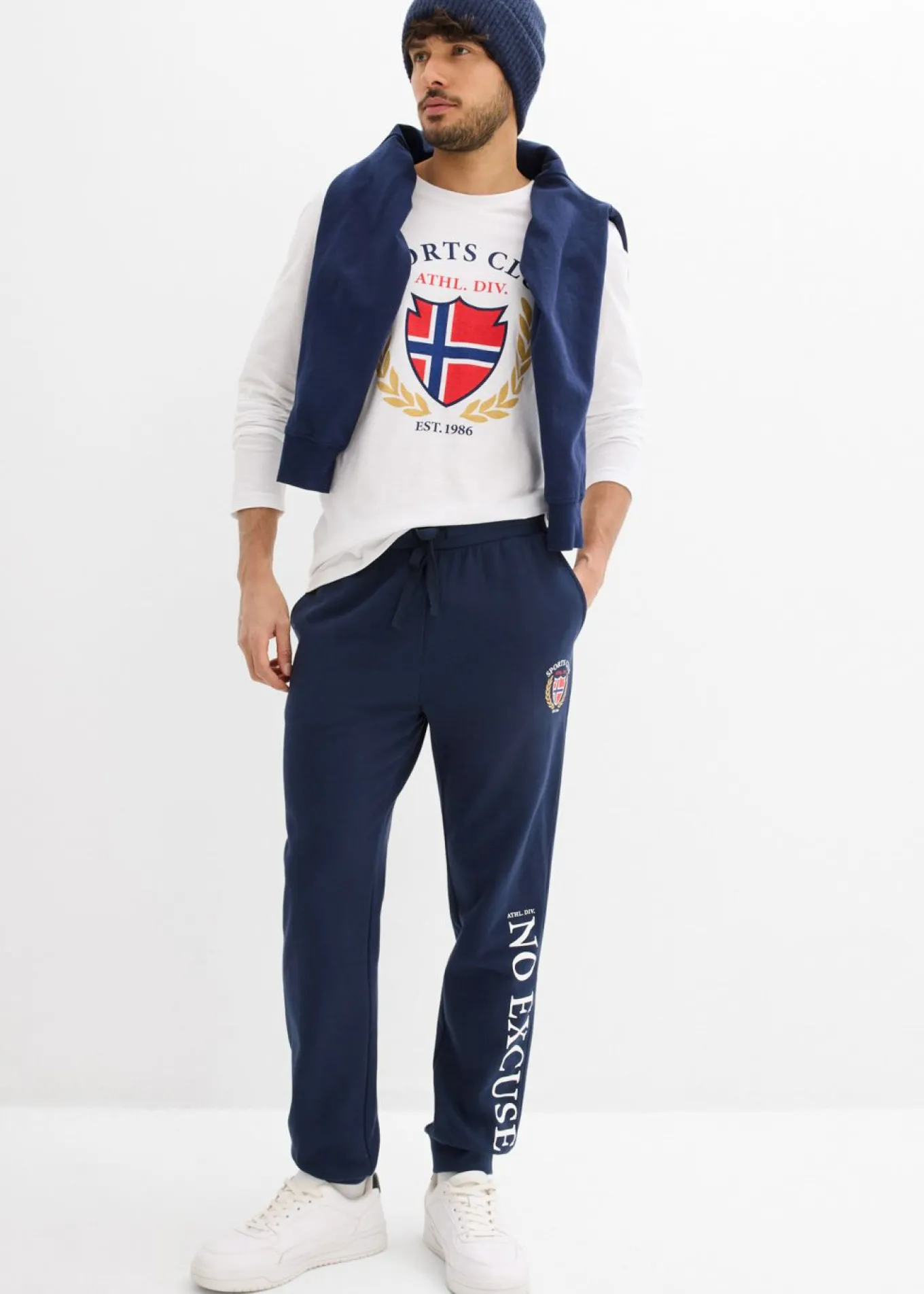 Pantalón de chándal de algodón puro