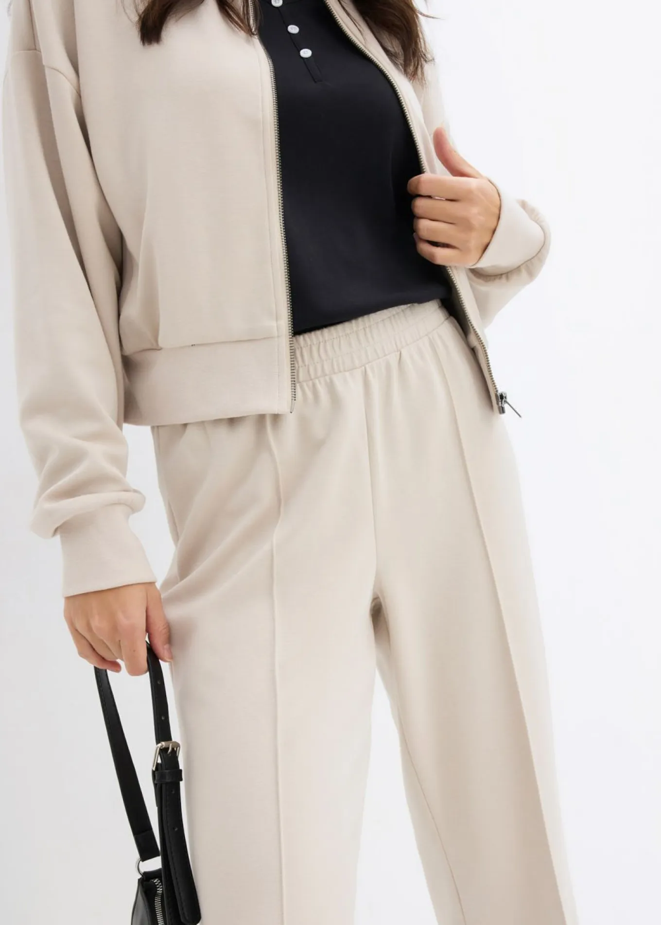 Pantalón de chándal de mezcla de viscosa suave